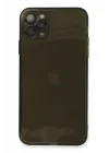 Mey İthalat®   iPhone 11 Pro Max Kılıf Fly Lens Silikon - Siyah