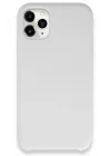 Mey İthalat®   iPhone 11 Pro Max Kılıf Lansman Legant Silikon - Beyaz
