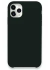 Mey İthalat®   iPhone 11 Pro Max Kılıf Lansman Legant Silikon - Koyu Yeşil