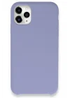 Mey İthalat®   iPhone 11 Pro Max Kılıf Lansman Legant Silikon - Lila
