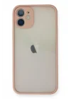 Mey İthalat®   iPhone 11 Pro Max Kılıf Montreal Silikon Kapak - Pembe