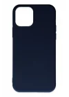 Mey İthalat®  iPhone 11 Pro Max Kılıf Nano içi Kadife Silikon - Lacivert