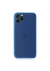 Mey İthalat®  iPhone 11 Pro Max Kılıf PP Ultra İnce Kapak - Mavi