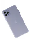 Mey İthalat®  iPhone 11 Pro Max Kılıf Puma Silikon - Mor