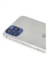 Mey İthalat®  iPhone 11 Pro Max Pers Alüminyum Kamera Lens - Lacivert