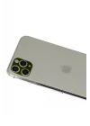 Mey İthalat®  iPhone 11 Pro Max Rainbow Kamera Lens Koruma Cam - Yeşil