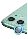Mey İthalat®  iPhone 11 Raze Metal Kamera Lens - Mavi