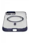 Mey İthalat®  iPhone 12 Hilton Magsafe Kapak - Lacivert