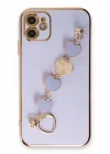 Mey İthalat®   iPhone 12 Kılıf Esila Silikon - Lila