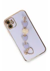 Mey İthalat®   iPhone 12 Kılıf Esila Silikon - Lila