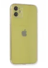 Mey İthalat®   iPhone 12 Kılıf Fly Lens Silikon - Şeffaf