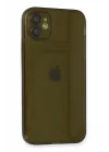 Mey İthalat®   iPhone 12 Kılıf Fly Lens Silikon - Siyah
