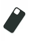 Mey İthalat®   iPhone 12 Kılıf Lansman Legant Silikon - Koyu Yeşil