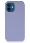 Mey İthalat®   iPhone 12 Kılıf Lansman Legant Silikon - Lila