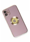 Mey İthalat®   iPhone 12 Kılıf Store Silikon - Mor