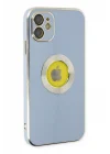Mey İthalat®   iPhone 12 Kılıf Store Silikon - Sierra Blue