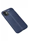 Mey İthalat®   iPhone 12 Mini Kılıf Auto Focus Kapak - Lacivert