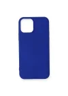 Mey İthalat®  iPhone 12 Mini Kılıf First Silikon - Lacivert