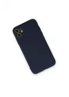 Mey İthalat®  iPhone 12 Mini Kılıf Nano içi Kadife Silikon - Lacivert