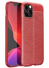 Mey İthalat®   iPhone 12 Pro Kılıf Auto Focus Kapak - Kırmızı