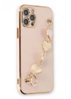 Mey İthalat®   iPhone 12 Pro Kılıf Esila Silikon - Pudra