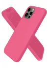 Mey İthalat®  iPhone 12 Pro Kılıf First Silikon - Pembe