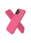 Mey İthalat®  iPhone 12 Pro Kılıf First Silikon - Pembe