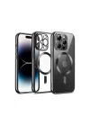 Mey İthalat®   iPhone 12 Pro Kılıf Kross Magneticsafe Kapak - Siyah