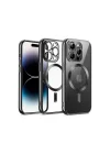 Mey İthalat®   iPhone 12 Pro Kılıf Kross Magneticsafe Kapak - Siyah