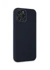 Mey İthalat®  iPhone 12 Pro Kılıf Lansman Glass Kapak - Lacivert