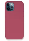 Mey İthalat®   iPhone 12 Pro Kılıf Lansman Legant Silikon - Fuşya
