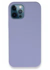Mey İthalat®   iPhone 12 Pro Kılıf Lansman Legant Silikon - Lila