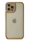 Mey İthalat®  iPhone 12 Pro Kılıf Liva Lens Silikon - Lila