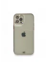 Mey İthalat®   iPhone 12 Pro Kılıf Liva Taşlı Silikon - Mor
