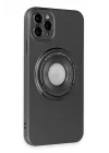 Mey İthalat®  iPhone 12 Pro Kılıf Lukka Magneticsafe Kapak - Siyah