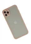 Mey İthalat®  iPhone 12 Pro Kılıf Montreal Silikon Kapak - Pembe