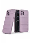 Mey İthalat®  iPhone 12 Pro Kılıf Optimum Silikon - Mor