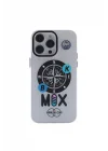 Mey İthalat®  iPhone 12 Pro Max Kılıf Apollo Magneticsafe Desenli Kapak - Apollo Şeffaf - 3