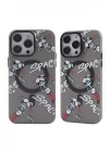 Mey İthalat®   iPhone 12 Pro Max Kılıf Apollo Magneticsafe Desenli Kapak - Apollo Siyah - 3