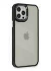 Mey İthalat®   iPhone 12 Pro Max Kılıf Dora Kapak - Siyah