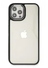 Mey İthalat®   iPhone 12 Pro Max Kılıf Dora Kapak - Siyah