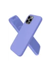 Mey İthalat®  iPhone 12 Pro Max Kılıf First Silikon - Mor