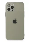 Mey İthalat®   iPhone 12 Pro Max Kılıf Fly Lens Silikon - Şeffaf