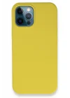 Mey İthalat®   iPhone 12 Pro Max Kılıf Lansman Legant Silikon - Bordo