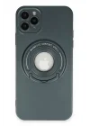 Mey İthalat®  iPhone 12 Pro Max Kılıf Lukka Magneticsafe Kapak - Koyu Yeşil
