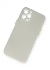 Mey İthalat®   iPhone 12 Pro Max Kılıf PP Ultra İnce Kapak - Beyaz
