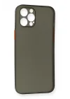 Mey İthalat®   iPhone 12 Pro Max Kılıf PP Ultra İnce Kapak - Gri