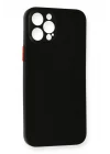 Mey İthalat®   iPhone 12 Pro Max Kılıf PP Ultra İnce Kapak - Siyah