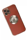 Mey İthalat®   iPhone 12 Pro Max Kılıf Store Silikon - Kırmızı