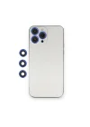 Mey İthalat®  iPhone 12 Pro Max Shine Kamera Lens - Lacivert